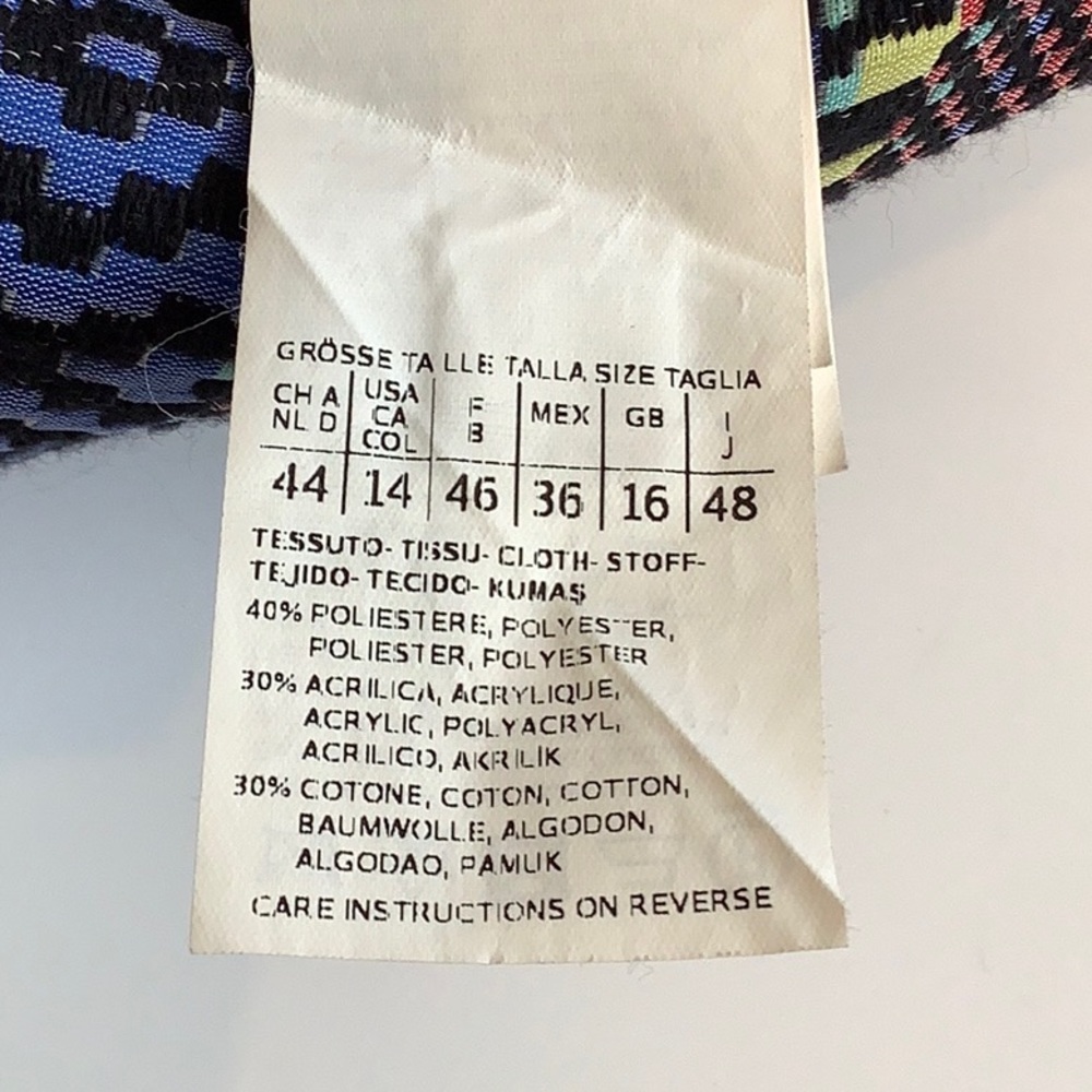 Weekend Max Mara Patterned Bolero Jacket - Picture 9 of 9